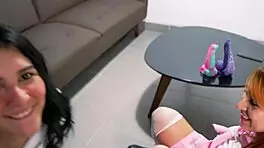 Do you want to watch Min Galilea and Leela Moon in lesbian sex videos?