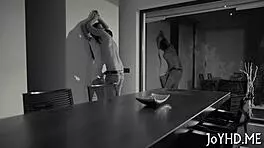 Why does this lustful teen worship my large cock so eagerly?