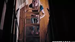 Scared Teen Lexi Lore Discovers Secret and Pays with Rough Deepthroat