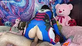 soldier 76 fucks dva's tight little hole.