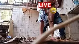 In the mansion, she lets her cousin do whatever he wants with her body.