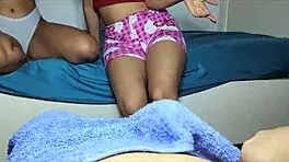 dude, i’m banging my 18yo girlfriend hard while her hermanastra watches and touches herself... wild sexo with paty! 😈