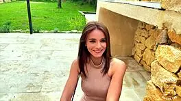 Ariana, petite French slut, proves herself with sexy amateurs 💥