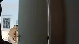 Friend fucks slutty wife in menage dp