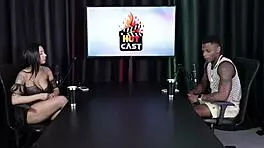 first time shock as arm enters pussy in sheer red lingerie with will mastro