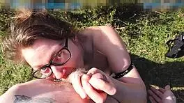 Horny Hannah Goode Gets Huge Public Facial