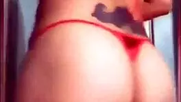 My cousin twerks in red thread during live attack