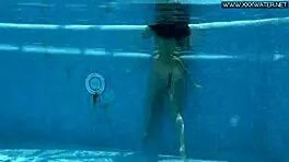 jessica lincoln steams up underwater in hot bikini action