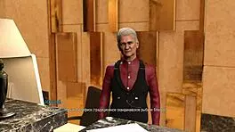 Bound Girlfriend Rides Hardcore in 3D Game!