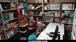 hot stepdaughter had to fuck cop to save her thief stepmom from big cock doggystyle