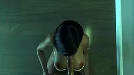 Amateur Teen and Hot Milf Engage in Playful BDSM Session with Big Assets