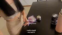 Cute Teen 18+ Deepthroats Not Sister Cousin in Doggystyle, Bent Over Wet Pussy to Intense Orgasm!