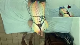 Pov - Huge Booty Amateur Raw Anal Pounding And Creampie