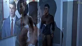 Amateur Teen and Hot Milf Engage in Playful BDSM Session with Big Assets