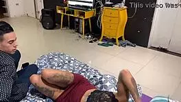 Tattooed young latina taken home for reality