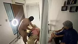 Our Stepdaughter Got Fucked in the Shadow Game Right in Front of Us!