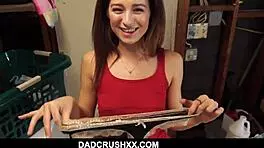 Fucking my step daughter in laundry room.