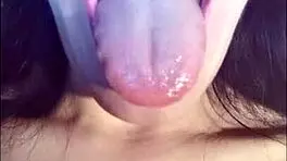 cute teen 18+ dominates with dirty talk in her pretty mouth hd
