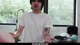 i caught my blonde stepsis haley spades masturbating and fucked her with my monster cock.