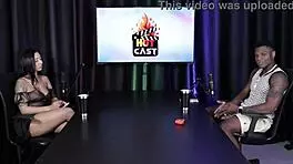 Will Mastro in Sheer Red Asks About Party Measurements