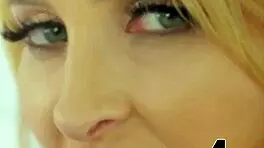 Busty slut Alix Lynx rides Alex Legends' monster cock in lingerie, ending with cumshot