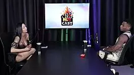 Will Mastro in Sheer Red Asks About Party Measurements