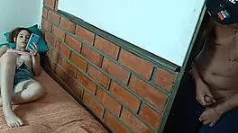 Hot Blonde Stepsister Excited for Hardcore Homemade Action