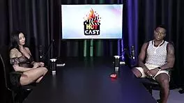 Will Mastro in Sheer Red Asks About Party Measurements