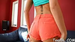 Ravishing Perfection Sucks Shaved Beaver And Licks Cumshot