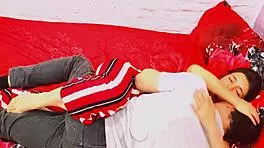 teen couple experiments with riding big cock