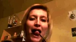 Gorgeous Blonde Sucks Cock Then Gets Massive Facial Cumshot