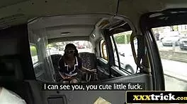 classy british ebony babe enjoys steamy fun with young 18+ cabbie