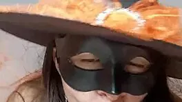 Neighbor's Witch Seduces With Huge Cameltoe