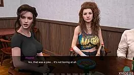 Kissing the blonde teen goddess brings back intense pleasure and horny roleplay emotions