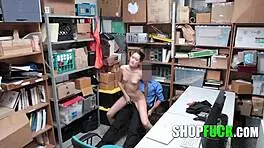 Slutty Babe Prefers Fucking Over Stealing at Shop