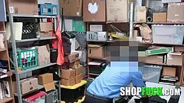 Slutty Babe Prefers Fucking Over Stealing at Shop