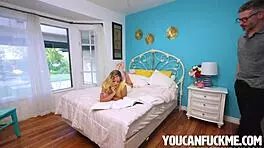 River Lynn Fucked Hard by Stepdad in Intense Reality