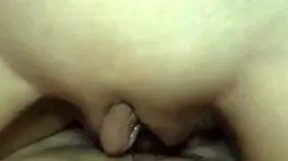 She rubs her pussy until she squirts all over