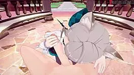 lynette fucking pov genshin impact premium, you ready for this uncensored hentai fantasy?