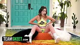 stunning babe chanel camryn is november's teamskeet star of the month interview & hardcore fuck