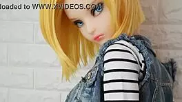 Android 18 Sex Doll Ready for Wild Toy Action