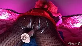 i love feeling your hot cum on my big ass with the fuckmachine