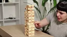 Cielitobebe loses bet and joins lesbian threesome with dildo deepthroat