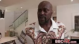 Super Cute Beauty Seduces Customer With Big Black Cock