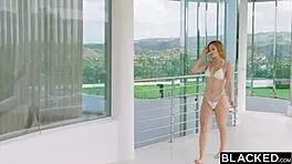 Blacked Petite Lily Tries Her First Interracial Ride