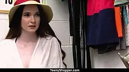 teen thief hazel moore banged by mall cop dorian del isla 😈