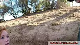 hey, pink hair tattoo chick and chubby blonde teen get anal from border agent