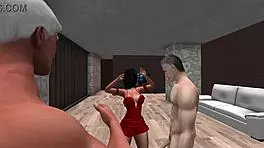 被骗的女人用老男人报复