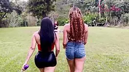 at work massage turns into threesome with boss and client