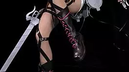 Mikasa Sex Doll Drilled Hard